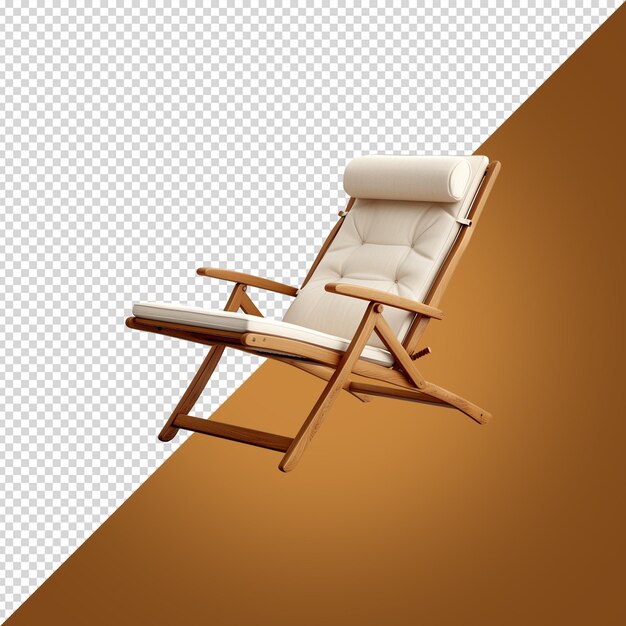 PSD 3d beach chair render