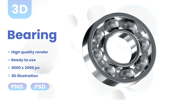 PSD 3d bearing