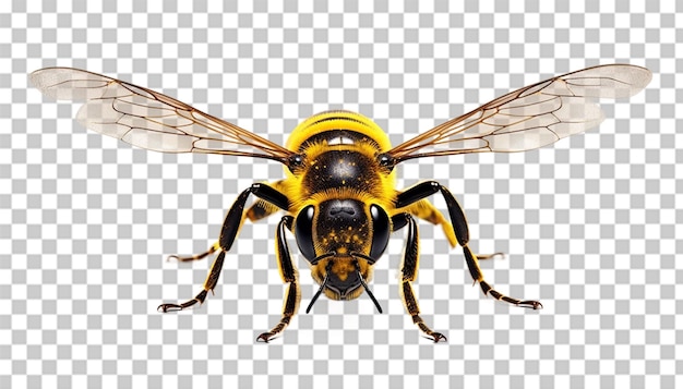 PSD 3d bee pngtransparentny