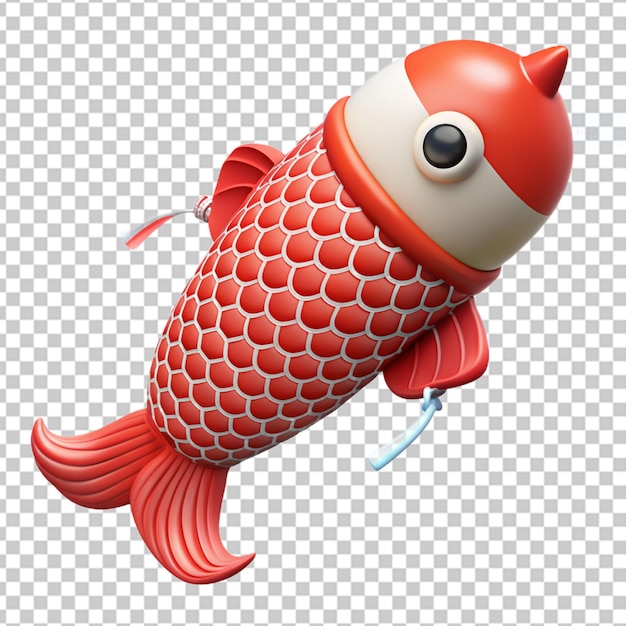 PSD 3d betta fish isolated on transparent background hd png