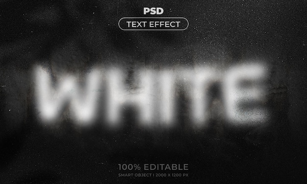 PSD 3d-bewerkbare teksteffectstijl met achtergrond