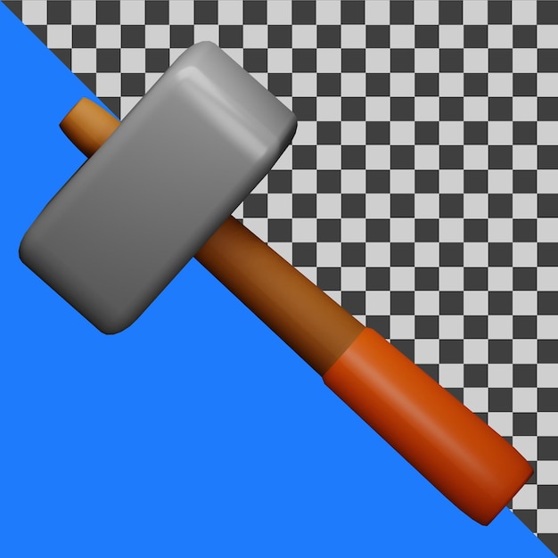 PSD 3d big hammer