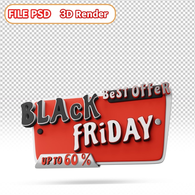 PSD 3d black friday1