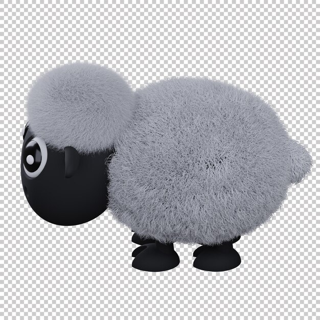 3d black sheep