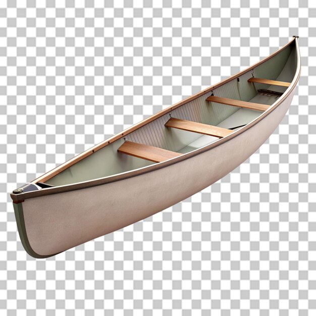 PSD 3d boat isolated on transparent background