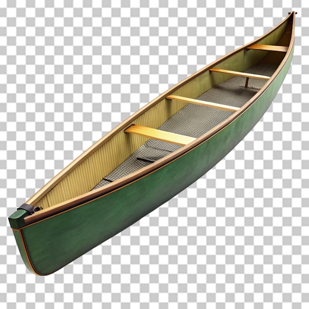 3d boat isolated on transparent background