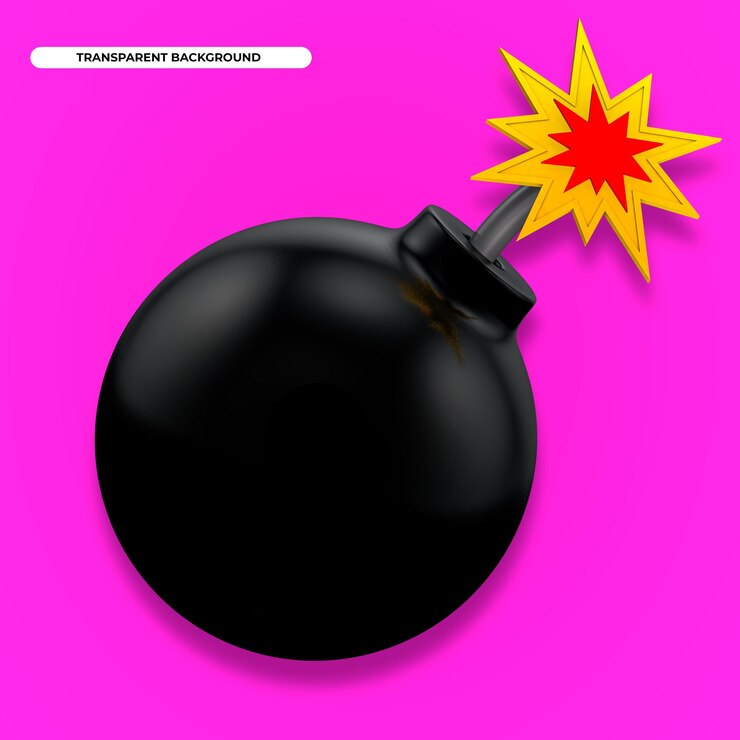 PSD 3d 폭탄 프로모션 개체