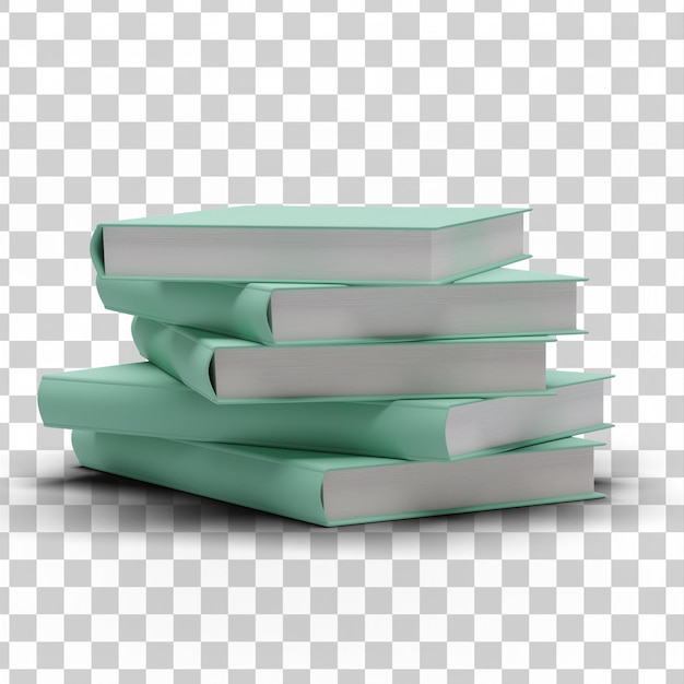 PSD libri 3d