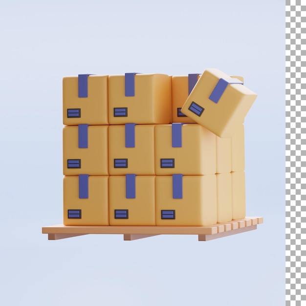 3D Box Leveringspakket