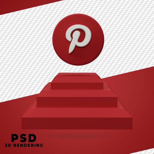 Rendering pinterest scatola 3d