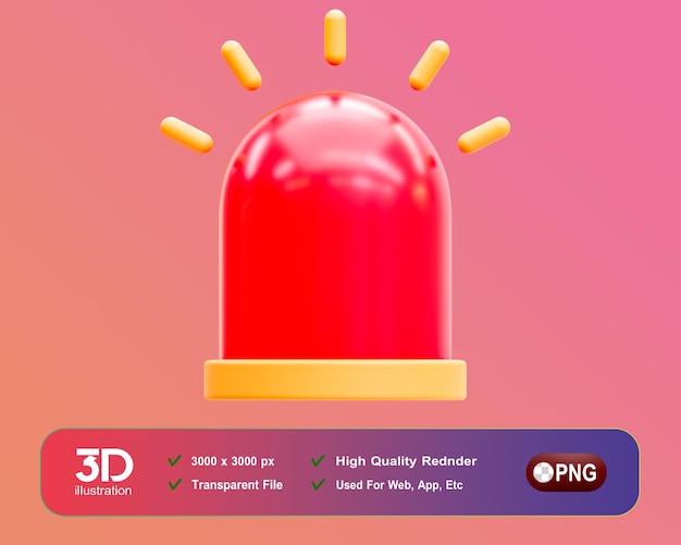 3d brandweerman pictogram 3d png