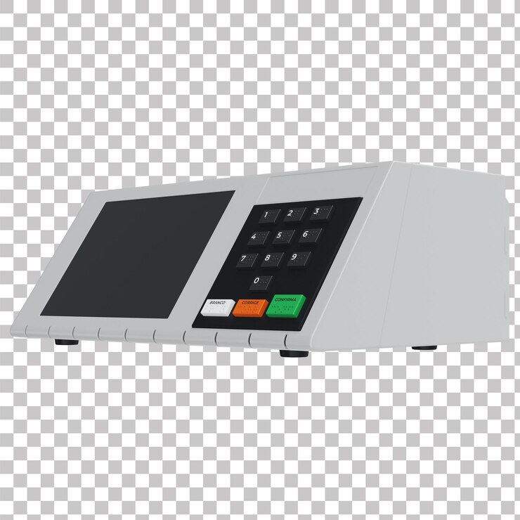 PSD 3d brazilian electronic voting machine for president mayor and councilor elections with transparen