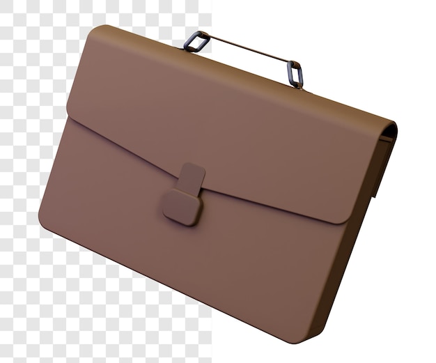 3d briefcase illustration