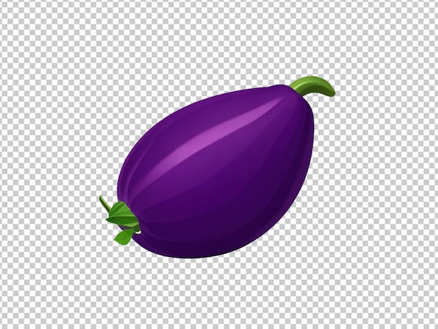 3d brinjal vector