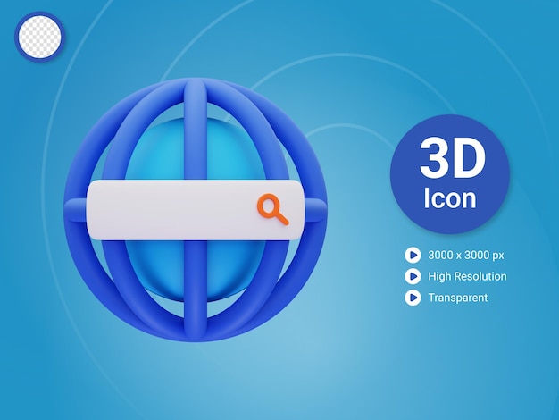 PSD 3d-browserpictogram