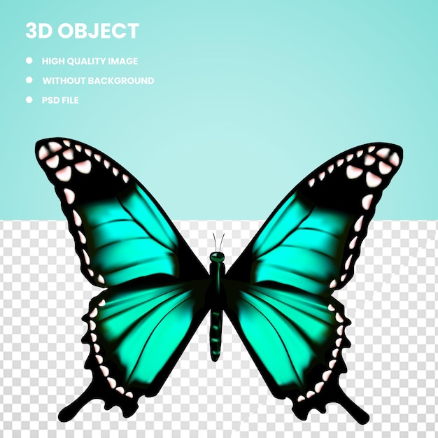 PSD 3d ブラシ フットバタフライ