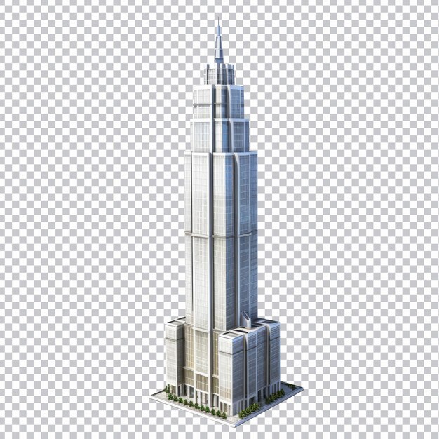 PSD 3d building png