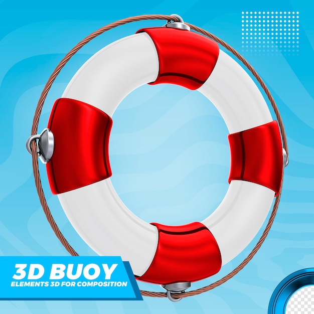 PSD 3d buoy rendering