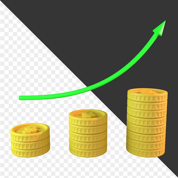 Icona di affari 3d