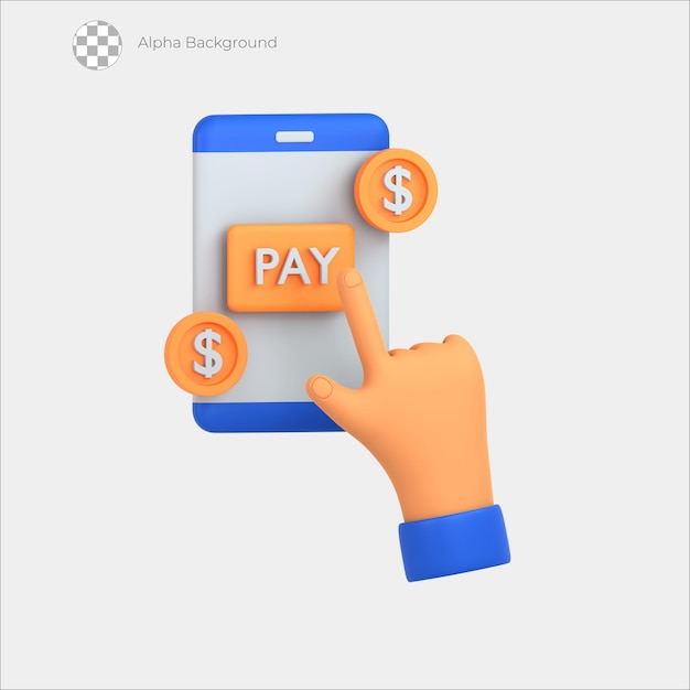 PSD 3d business online payment