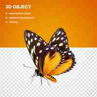 PSD 3d butterfly