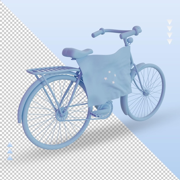 3dbycycle日ミクロネシアフラグレンダリング左側面図