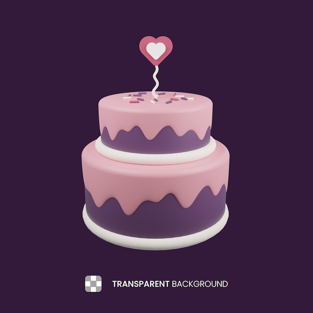 3D Cake with Love (三维蛋糕与爱情) 是一个英文字母的缩写
