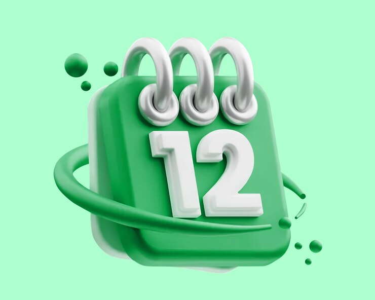 PSD 3d-календарь
