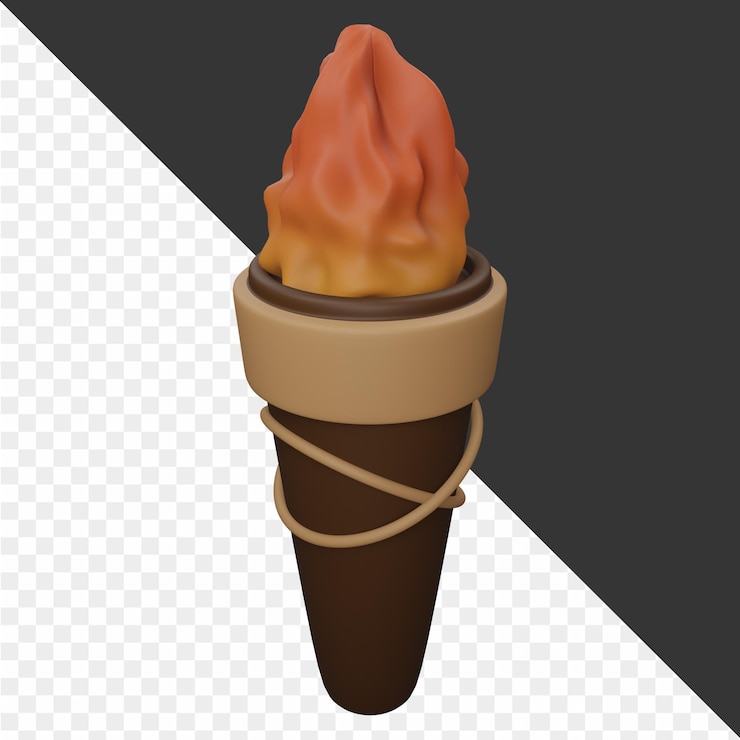 PSD 3d camping icon