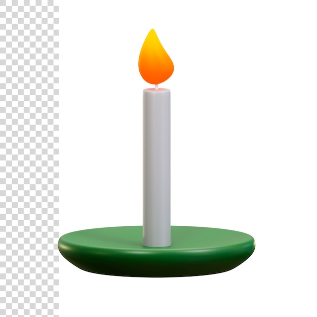 3d candle