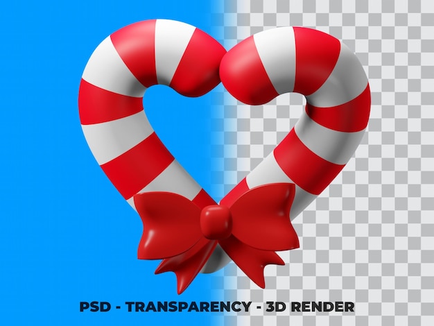 3d candy clipart met transparantie render modellering premium psd