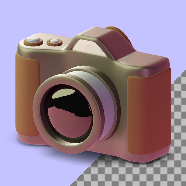 3d cartoon camera