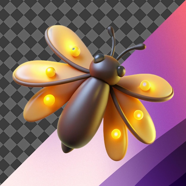 3D 만화 불꽃 일러스트레이션