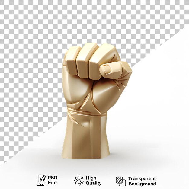 3d cartoon hand sign isolated on transparent background png file