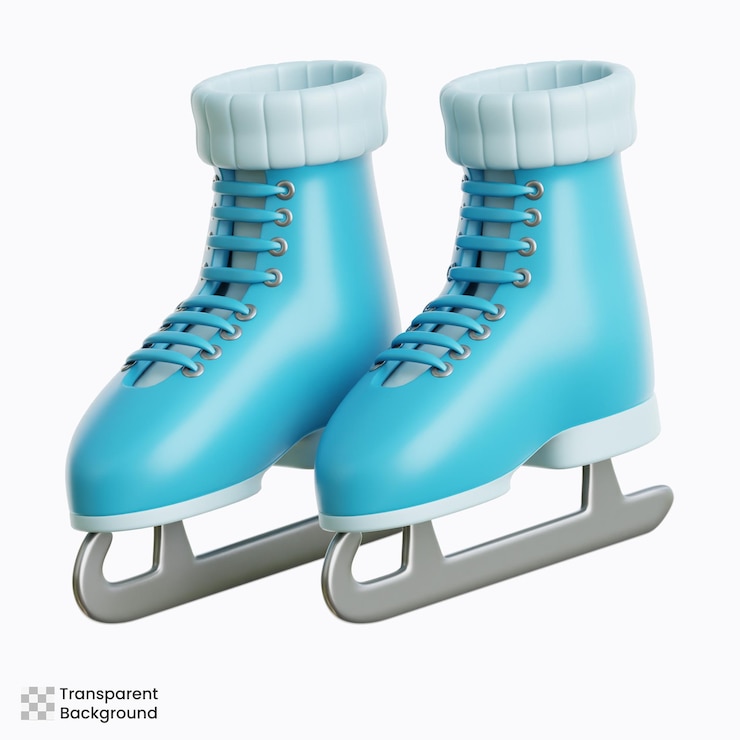 PSD 3d-карикатурные коньки