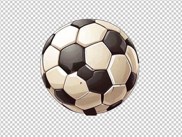 PSD 3d cartoon soccer ball