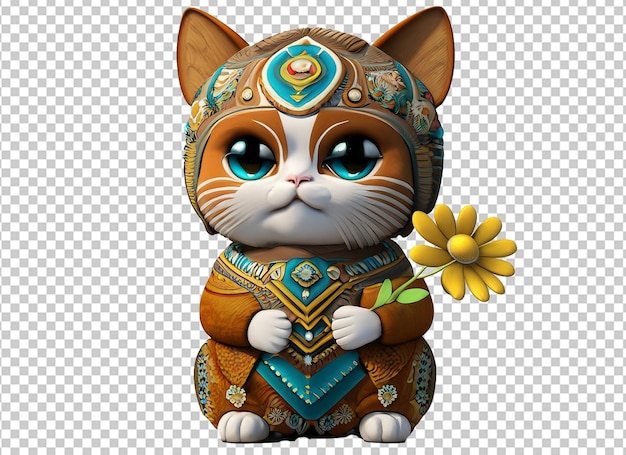 PSD 3d cat