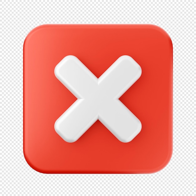 3d caution warning alert sign icon illustration render