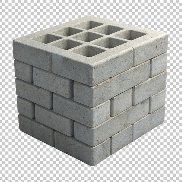 PSD 3d cement brick