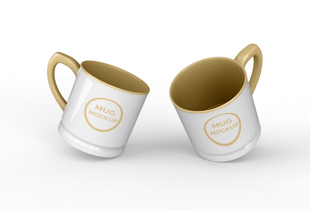 PSD 3d ceramic mug mockup 7