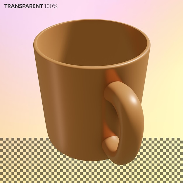 3D ceramic mug