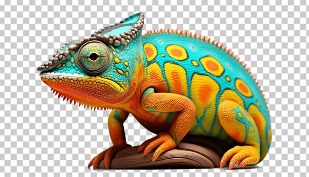 3d chameleon pngtransparente