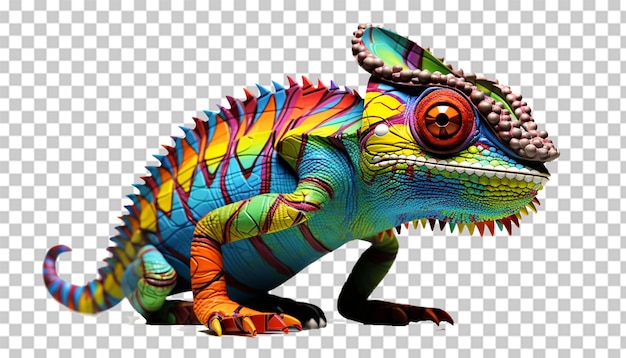 3d chameleon pngtransparent