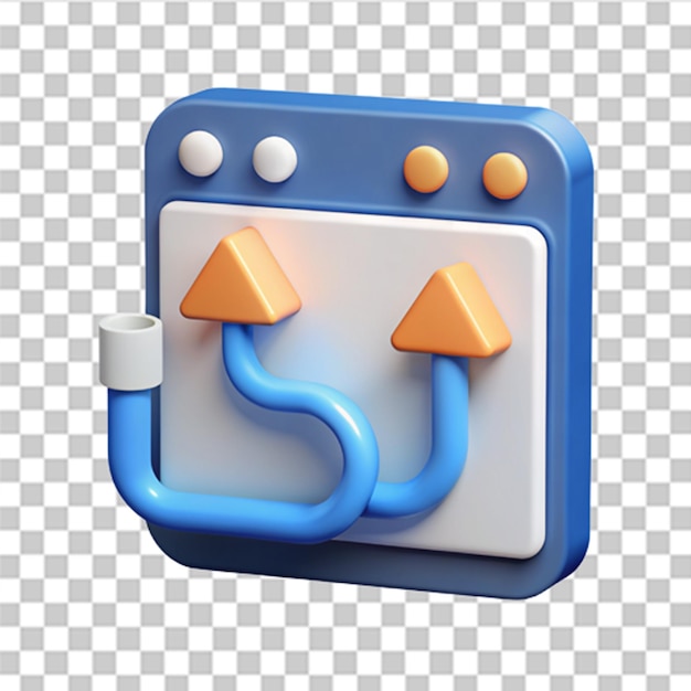 3d chaos and easy simple way from point a to b on computer concept of bad or good idea and correct or incorrect pathway business solution searching concept way to solve problem vector in 3d style