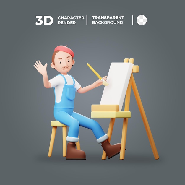 3Dキャラクターペイントアーティスト