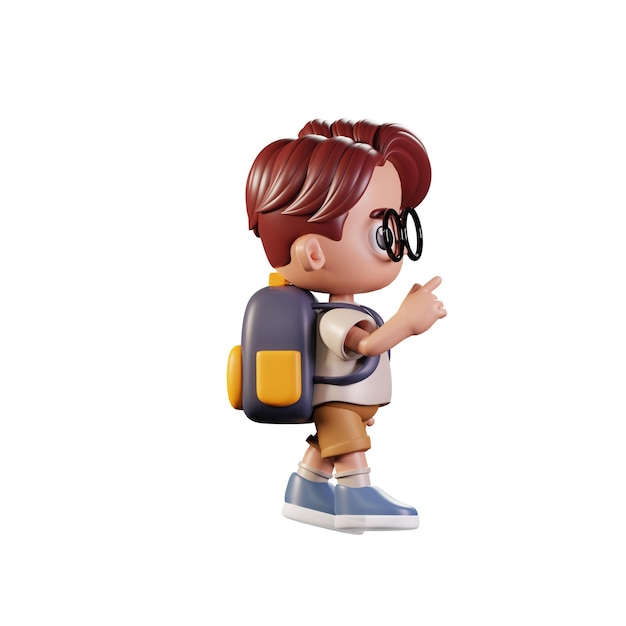 3d Character Student Touch