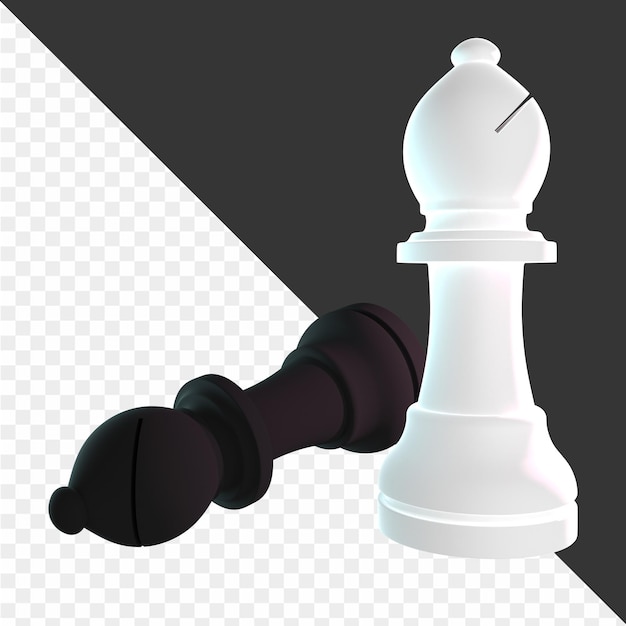 PSD 3d chess icon