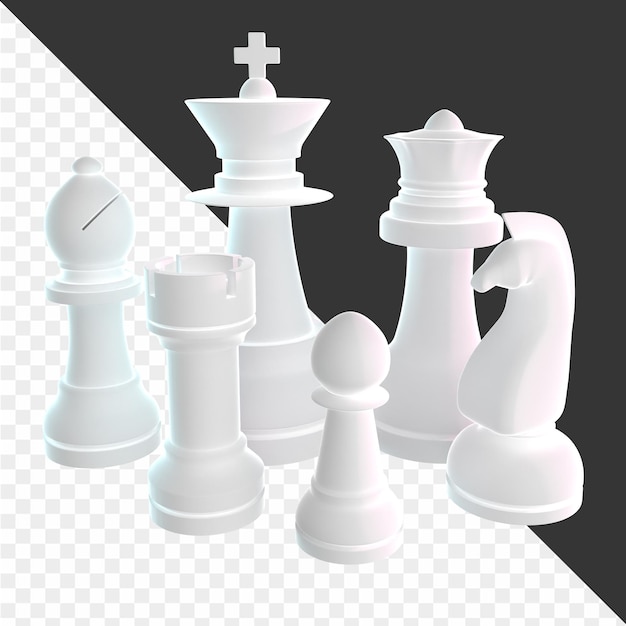 PSD 3d chess icon