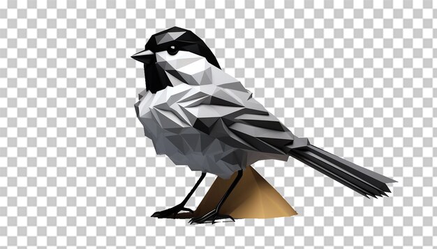 3d Chickadee Pngtransparent