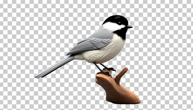 3d Chickadee Pngtransparent